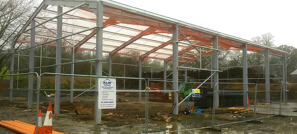 ALW Contracts are a well-established business specialising in steel frame buildings based in Newtown, supplying Mid Wales, Shropshire and surrounding areas.